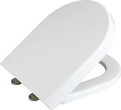 Kapak tualeti Wenko Exclusive No. 4 24332100, duroplast, mbyllje soft close, i bardhë