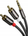 Kabllo stereo Gembird 1.5M CHINCH RCA TO JACK 3.5 INCH