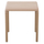 Tavolinë katrore KORVER HM6335.04, polipropilen, 45x45x47 cm, cappuccino