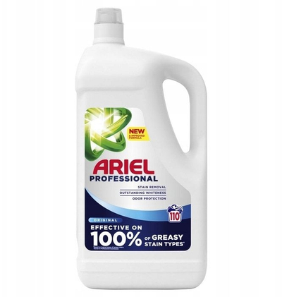 Detergjent larës lëng Ariel Professional, 5 L, 100 larje