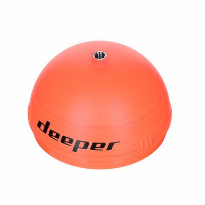 Ehosonda peshkimi Deeper Smart Sonar Chirp Plus 3, GPS, kapak nate, portokalli
