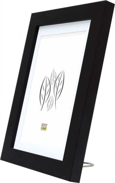 Рамка за фотографија Deknudt S66KF2 P1, 30 x 45 cm, стакло и MDF, црна мат