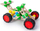 Lodër ndërtimi Alexander Constructor Junior 3n1 Buggy, 90 copa, dru edhe plastikë me ngjyra
