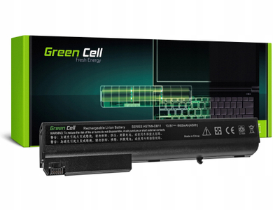 Bateri laptopi Green Cell për HP Compaq NX7300 NX7400 8510P 8710P, 10.8V, 4400mAh, e zezë