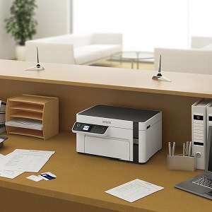 Pajisje multifunksionale Epson EcoTank M2120, monokrom, Wi-Fi, e bardhë