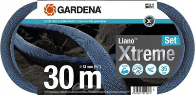 Set zorre uji Gardena Liano Xtreme, 13mm 30m, gri