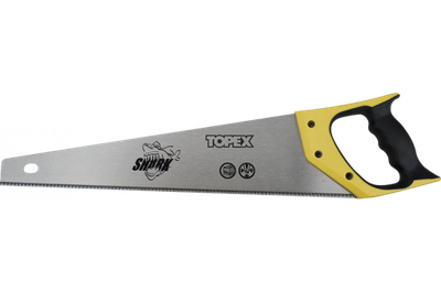 Sharrë dore Topex Shark 10A450, 500mm, për dru, portokalli