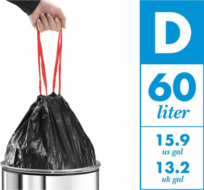 Кујнска корпа Hailo Big-Box Swing L, 40L, инокс, сребрена