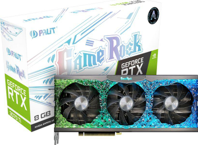 Графичка картичка Palit GeForce RTX 3070 Ti GameRock 8GB GDDR6X