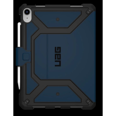 Këllëf tableti Urban Armor Gear Metropolis SE, për iPad 10.9", me vend për Apple Pencil, blu me të zezë