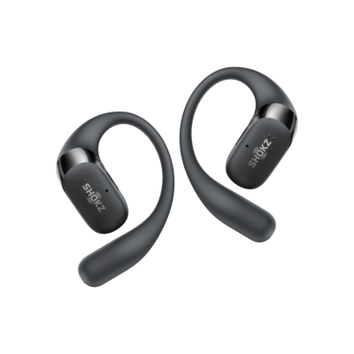 Kufje wireless Shokz OpenFit 2, Bluetooth, 48 orë bateri, të zeza