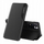 Mbulesë telefoni Hurtel Eco Leather View Case, për Xiaomi Poco M4 Pro 5G, flip me qëndrim, e zezë