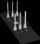 Set bit-çelesa Wera 8740 C HF 2 Zyklop, 6 copa, 1/2", metalik