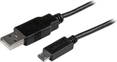 Kabllo Micro USB StarTech.com, 2 m, M në M, e zezë