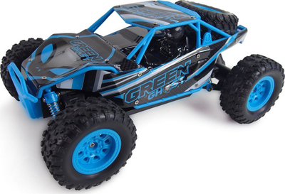Makinë garash me pult Amewi Green Ghost, shkallë 1:24, motor elektrik 4WD, zi e blu