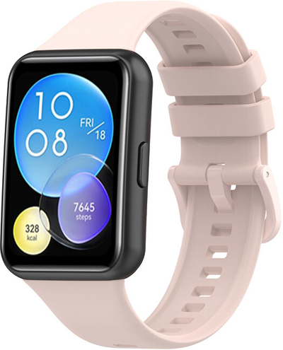 Rrip dore 4wrist, për Huawei Watch FIT 2 Active, rozë