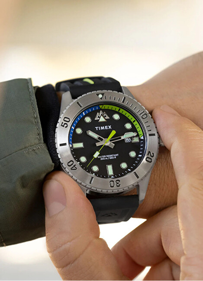 Orë për meshkuj Timex Expedition Anchorage TW2W41700, e zezë