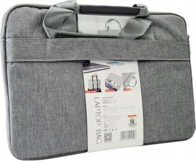 Çantë laptopi Yesido WB37, 14", material që s’kap ujë, gri