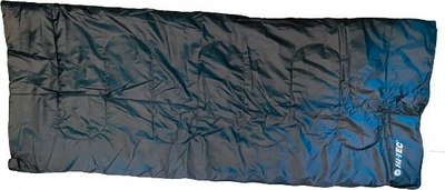 Вреќа за спиење Hi-Tec Sobre 92800400947, полнење Hollowfibre, полиестер, зелена