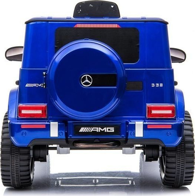 Makina elektrike për kalamaj Luka Mercedes G63, 2x45W, 12V 7Ah, blu metalik
