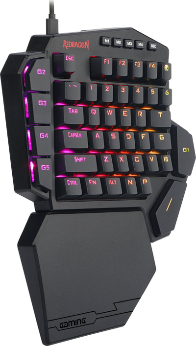 Tastierë gaming Redragon K585 PRO, mekanike wireless, RGB, e zezë