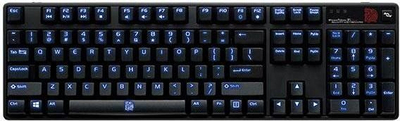 Tastierë gaming Thermaltake Poseidon Z Plus Smart, mekanike BLUE, Bluetooth, e zezë