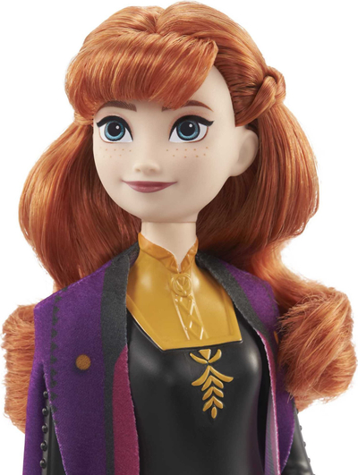 Kukull Mattel Disney Frozen Anna, Frozen 2, shumëngjyrëshe