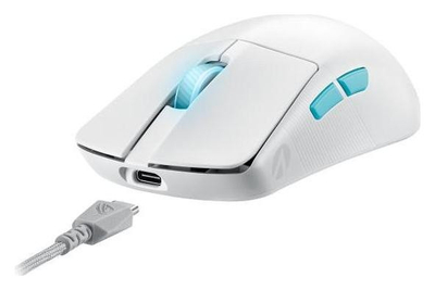 Maus gaming ASUS ROG Harpe Ace Aim Lab Edition, wireless, 54g, i bardhë