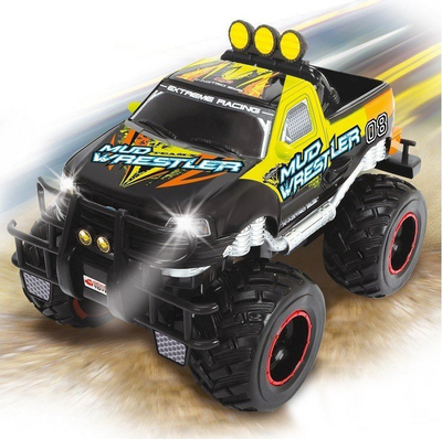 Makina me telekomandë Dickie RC Mud Wrestler Ford F150, monster truck, me drita, shumëngjyrëshe