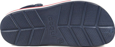 Klompa për goca Coqui Lindo W 6413-100-2132, material CoquiAir, me rrip te thembra, blu e errët