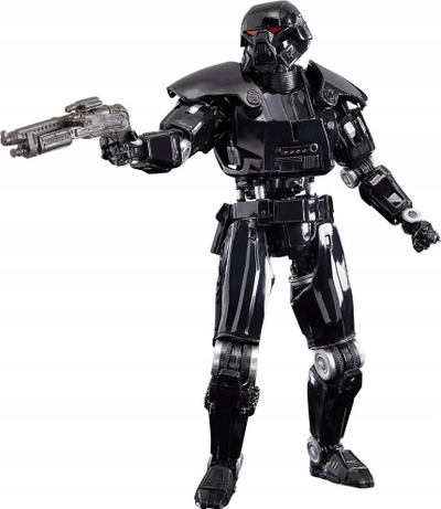 Figurë aksion Star Wars The Black Series Dark Trooper, 15cm, me gjëra shtesë, e zezë
