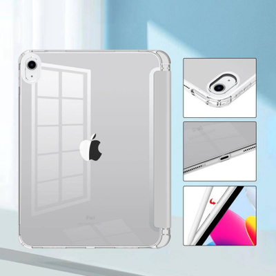 Mbulesë tablet Tech-Protect SC Pen Hybrid për iPad 10.9" 2022, me vend për stilolaps, gri