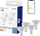 Set llamba inteligjente Xiaomi Yeelight W1 GU10 YLDP004, 4 copa, e bardhë e rregullueshme