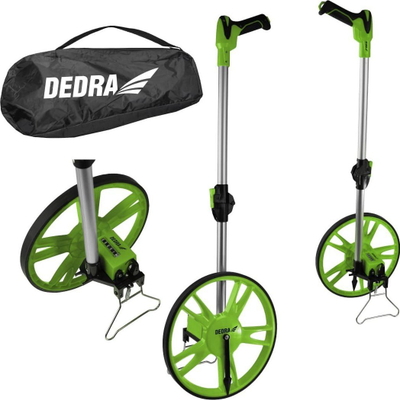 Rrotë matse Dedra, diapazon 99 999.9 m, diametër 318 mm