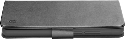 Футрола за телефон Cellularline Book Agenda за Galaxy AI S25, со капак, црна