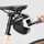 Торба за седиште на велосипед Rockbros Saddle Bag Rigid, 0.4L, цврста лушпа, црна
