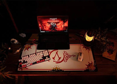 Tapi maus Lexip Ubisoft Assassins Creed Shadows, XXL, për PC, shumëngjyrëshe