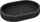 Pjatë sapuni 5Five Simply Smart Slate Onyx, formë ovale, material i fortë, gri e errët