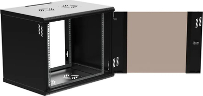 Kabinet rrjeti Extralink PREMIUM 9U, 600x450 mm, i zi