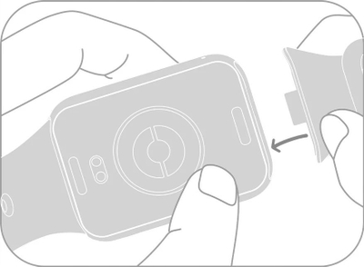 Rrip ore Xiaomi prej lëkure me heqje të shpejtë, për Smart Band 8 Pro, lëkurë, krem i bardhë