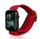 Rrip dore Beline për Apple Watch, silikon 42/44/45mm, i kuq