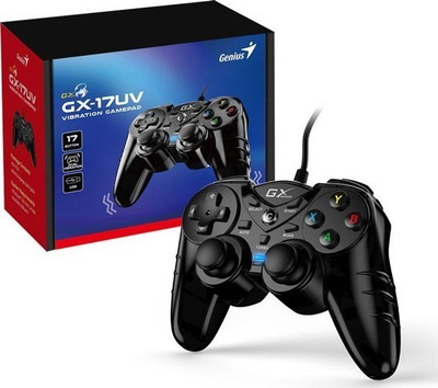 Kontroller Genius GX Gaming GX-17UV, me kabllo, i zi