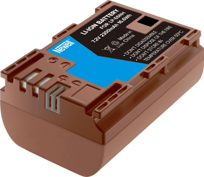Bateri kamerë Newell LP-E6NH, 2300mAh, karikim USB-C, gri
