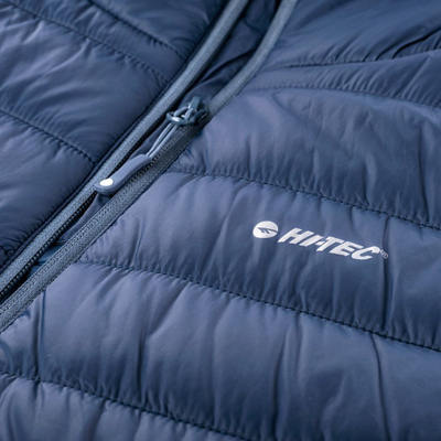 Jelek për meshkuj Hi-Tec Sinlus, i mbushur, me kapuç, blu navy