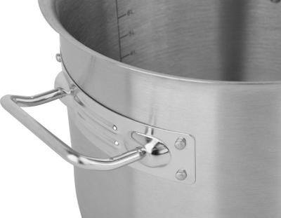Tenxhere e lartë Yato Professional, 98L, çelik inox, me kapak
