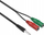 Adapter audio për kufje edhe mikrofon, Jack 3.5mm