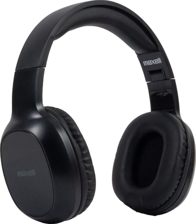 Слушалки Bluetooth Maxell HD1 Bass, безжични, микрофон, црни
