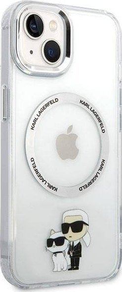 Mbulesë telefoni Karl Lagerfeld MagSafe, për iPhone 13, transparente