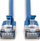 Kabllo rrjeti Digitus CAT 6A F FTP Slim Patch, 0.5 m, blu
