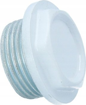 Tapë radiatori Hydroland G.KB.1L, 1", me fije majtas, e bardhë